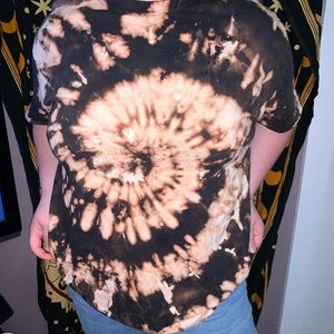 Bleach Dyed Short Sleeve Tee UNISEX
